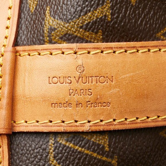 LOUIS VUITTON Brown Monogram Leather Boston Bag - Picture 10 of 11